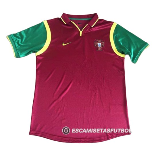 Camiseta Portugal 1ª Retro 1998 - Haga un click en la imagen para cerrar